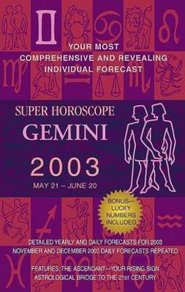 Super Horoscopes 2003: Gemini