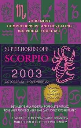 Super Horoscopes 2003: Scorpio