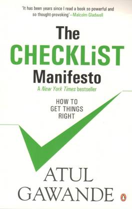 The Checklist Manifesto