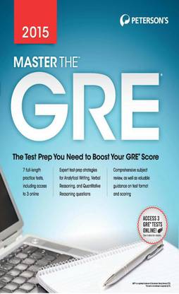 PETERSON'S MASTER THE GRE 2015