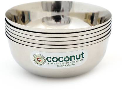 COCONUT Stainless Steel Soup Bowl