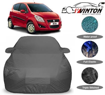 V VINTON Car Cover For Maruti Suzuki Ritz (With Mirror Pockets)