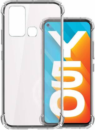 Vivo Y50 Shockproof Case |Cushioned Edges Crystal Clear Bumper Corners Back Case Thermoplastic Polyurethane Back Cover