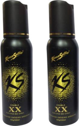 Kamasutra Double XX (pack of 2) Perfume Body Spray  -  For Men & Women