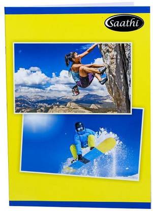 Saathi 5 A4 Notebook ruling 140 Pages