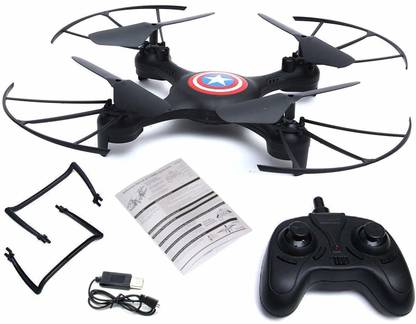 Amitasha 2.4GHz Remote Control Drone Without Camera For Beginners - Multicolor Drone