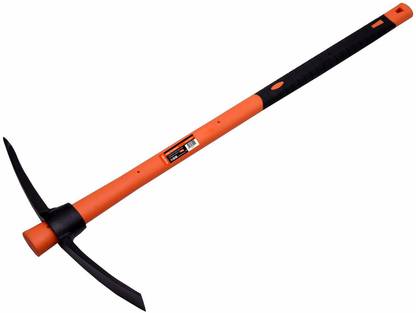 Harden 1500 grams (1.5Kg) Garden Agriculture Cutter Pick Mattock tool with 90cm Ergonomic Fiberglass Handle - Forged Fine Grain Steel Head – 590615 Garden Pick
