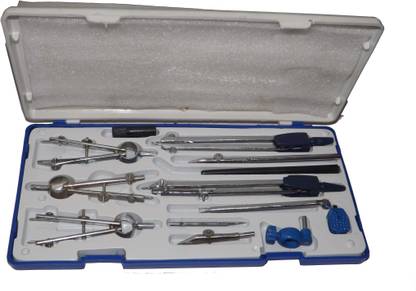 Antiquity ENGINEERING GEOMETRY BOX 13 PART STEEL Geometry Box