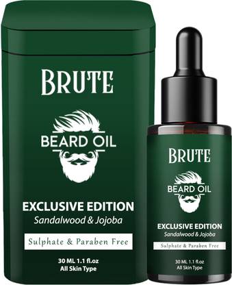 Brute Beard Growth Oil With Natural Ingredients Hair Oil