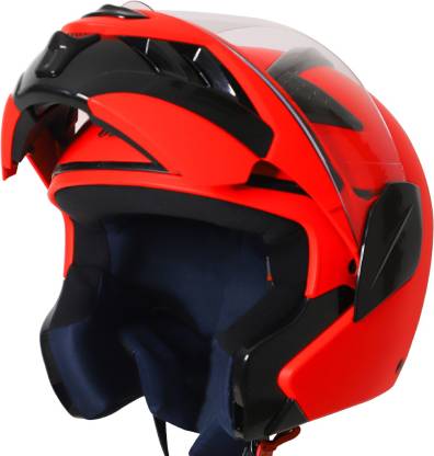 Steelbird TRX Flip Up Helmet, ISI Certified Helmet Motorbike Helmet