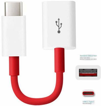TECHGEAR For All Type C Supported Smartphones 3.1 USB Type-C OTG Cable USB Adapter
