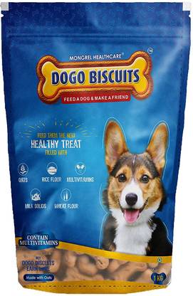 MONGREL HEALTHCARE Dog Biscuits 500gm BLUE Backpack Pet Carrier