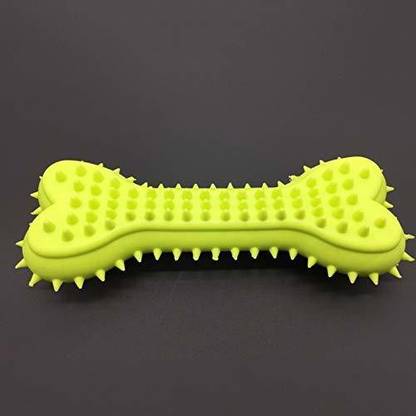 Woofy Spike Dental Chew Bone Toy for Dogs Rubber Chew Toy For Dog