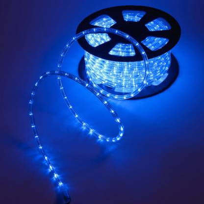 Beagle 360 LEDs 3.05 m Blue Steady Strip Rice Lights