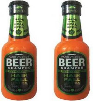 PARK AVENUE beer shampoo control hair fall 360ml pack of 2@*