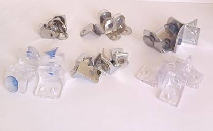 Hardware Shelf Support L- Clips (24 Pcs) 2.5, 2.3, 2.2, 2, 3, 1 Shelf Bracket