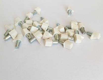 NR TRADERS Cabinet self Support Pin (20 Pcs) SP 004 3 Shelf Bracket