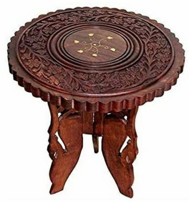 SarahCraft SIDE TABLE Solid Wood Side Table
