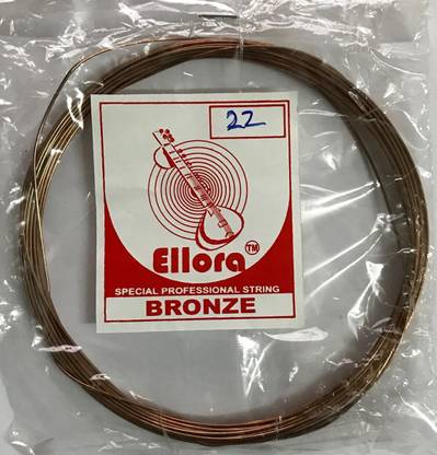 ELLORA Strings coil, gauge 22, bronze, MANDRA SA string of sitar and other instruments Sitar Strings
