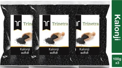 Trinetra Premium Quality Kalonji (Nigella Seeds)-100gm (Pack Of 3)