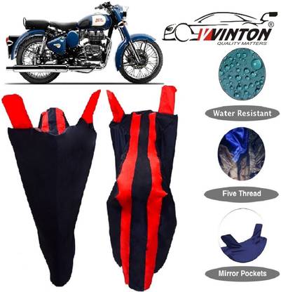 V VINTON Two Wheeler Cover for Royal Enfield