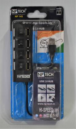 NP Tech HIGH SPEED NP 145 4 PORT USB HUB USB Hub