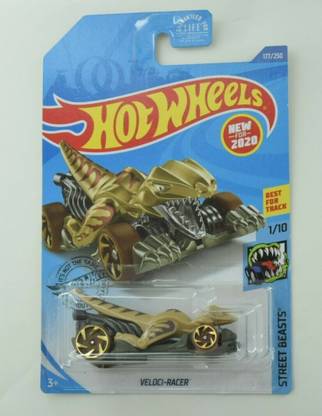 HOT WHEELS HW CAR VELOCI-RACER 177/250 STREET BEASTS 1/10 2020 COLLECTIBLE