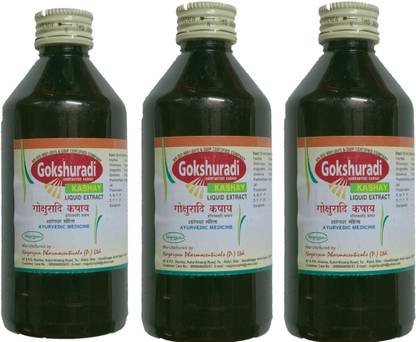 Nagarjun GOKSHURADI KASHAYA 200ML (PACK OF 3)