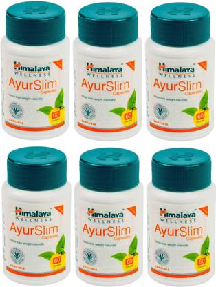 HIMALAYA AyurSlim for Losing Weight Naturally (Pack of 6)