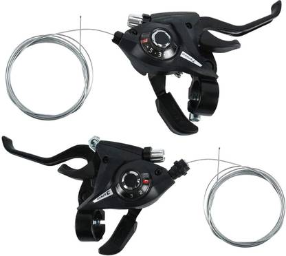 Xezon Bicycle Brake Lever Optical Gear Display Indicator with Brake Cable Bicycle Brake Disk