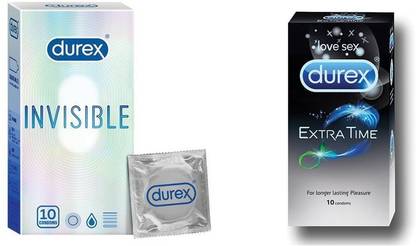 DUREX Invisible & Extratime Condom