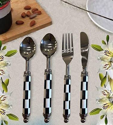 THE RAAVYA Stainless Steel Cutlery Set