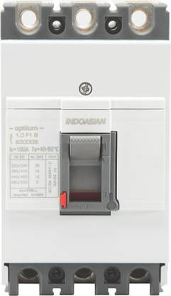 Indoasian MCCB 100A 100A MCCB TP , 10KA MCB
