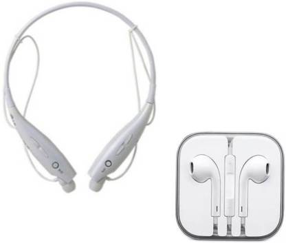 KBK WIRED HEADPHONE WITH WIRELESS BLUETOOTH HEADSET WITH MIC Bluetooth & Wired