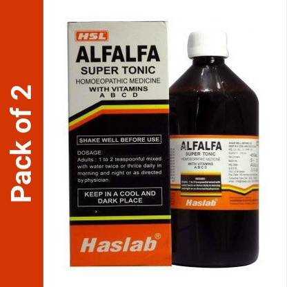 HASLAB Alfalfa Super Abcd Tonic Syrup