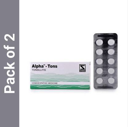 Dr.Willmar Schwabe India Alpha - Tons Tonsillitis Tablets