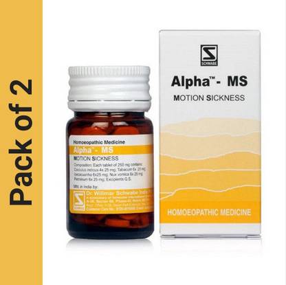 Dr.Willmar Schwabe India Alpha - Ms Motion Sickness Tablets