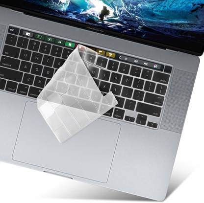 OJOS Premium Keyboard Protector Compatible with 2020 MacBook Pro 13" Inch and 2019 2020 MacBook Pro 16" with Model A2338 A2289 A2251 A2141 M1 Chips Ultra Thin Cover (TPU Clear) 2020 MacBook Pro 13" Inch and 2019 2020 MacBook Pro 16" with Model A2338 A2289 A2251 A2141 M1 Chips Keyboard Skin