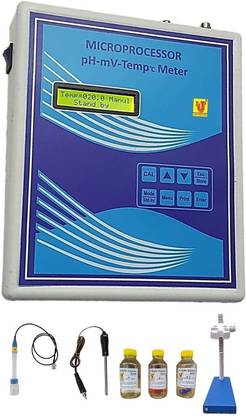 Lab Junction pH Analyzer, Microprocessor pH-mV-Temperature Meter LJ-1012 3 Point Calibration as per Quaity Sandards Digital pH Meter