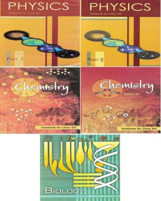 Class-12th Ncert TextBooks (PCB) Physics, Chemistry,And Biology New 2020 English Medium