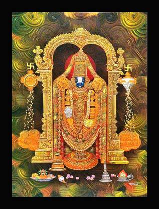 SUNINOW Tirupati balaji photo frame | GOD PHOTO FRAME Religious Frame