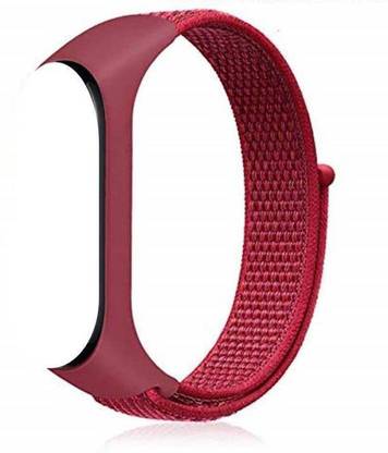 JIGO PLUS Nylon Strap for MI Band 6/5/4/3 Adjustable Velcro Nylon strap Smart Band Strap