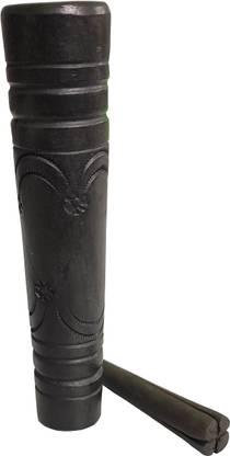 SEPARATE WAY Terracotta smoking chillum pipe black Black Terracotta Surahi