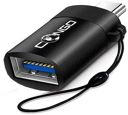 Congo Type C OTG Cable Male to USB A 3.0 Female High Speed Data Transfer for Laptop Mobiles Tablet Smartphone & Compatible C Type OTG Adapter Connector Devices & Macbook Pro | Macbook Air USB Type C USB Cable