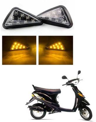 Crokrok Front, Rear LED Indicator Light for Bajaj Spirit