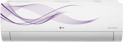 LG 1.5 Ton 5 Star Split Dual Inverter AC  - White