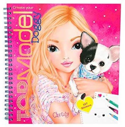 Depesche TOPModel Colouring Book