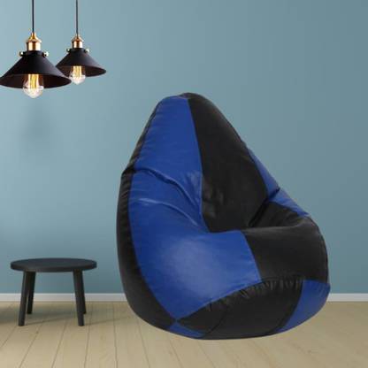TRUE 2 F XL Tear Drop Bean Bag Cover  (Without Beans)