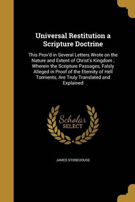 Universal Restitution a Scripture Doctrine