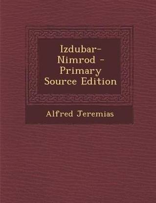 Izdubar-Nimrod